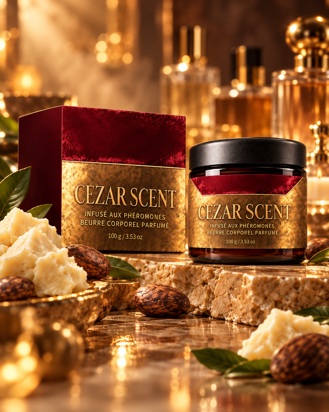 Beurre corporel parfumé CEZAR SCENT