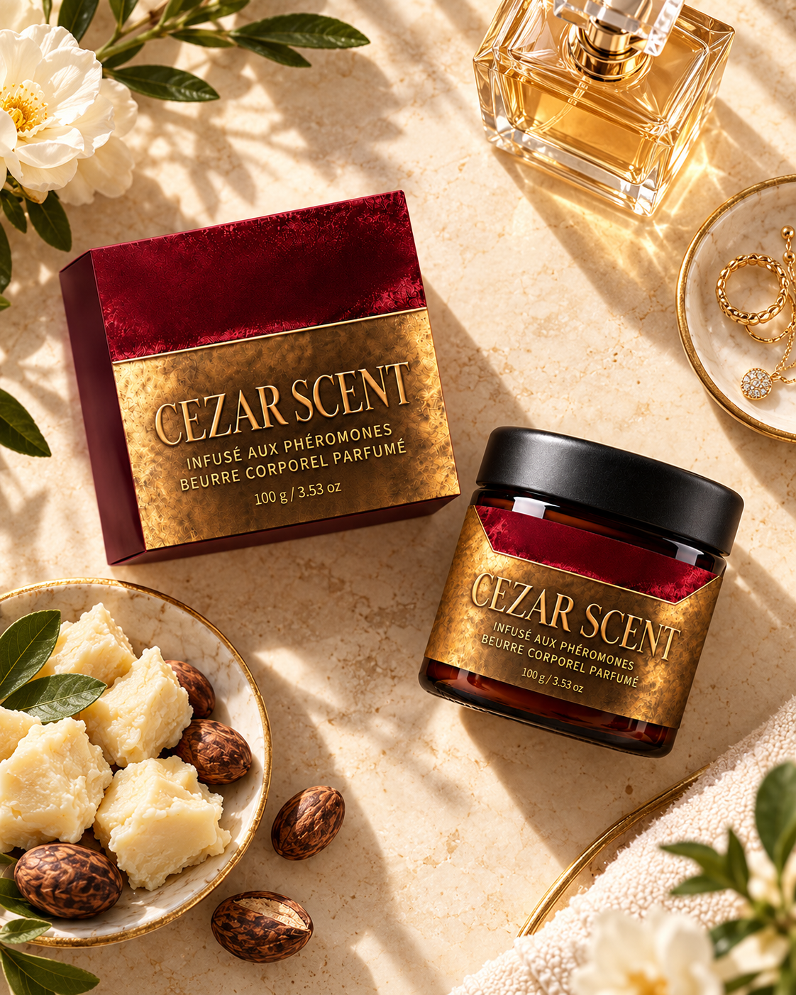 Beurre corporel parfumé CEZAR SCENT